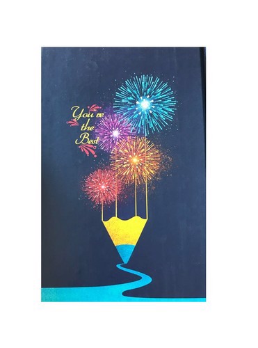 تصویر دفتر 100 برگ جلد سخت پیک فدک (طرح Youre The Best)