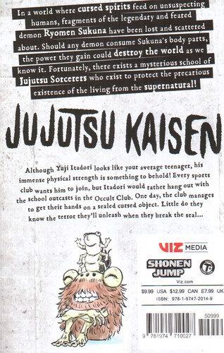 تصویر کتاب نبرد جادویی 1 (jujutsu kaisen) (مانگا)