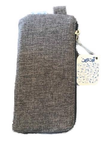 تصویر جامدادی تک زیپ متوسک آرت لاین (خاکی)