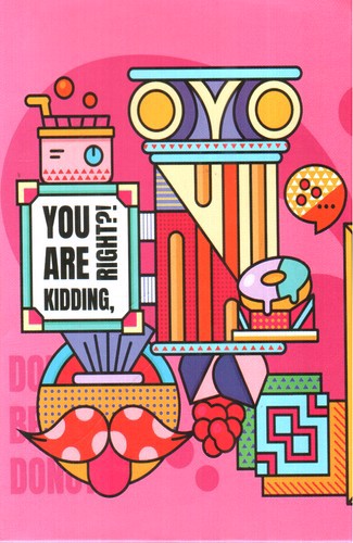 تصویر دفتر یادداشت TUTTI FRUTTI (صورتی)