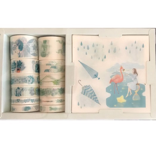 تصویر ست چسب واشی استیکر کد 470 (طرح 1)