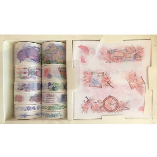 تصویر ست چسب واشی استیکر کد 470 (طرح 4)