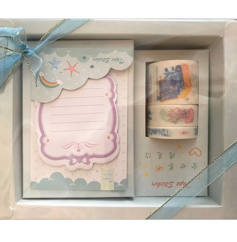 تصویر ست چسب واشی و پست ایت کد 471 (طرح 2)