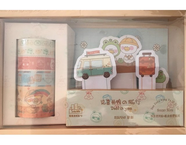 تصویر ست چسب واشی و پست ایت کد 275