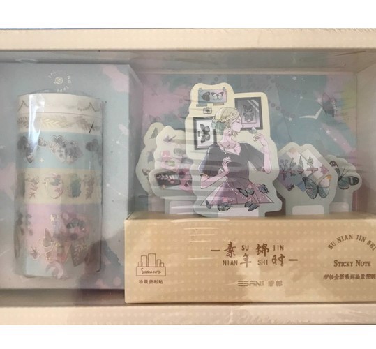 تصویر ست چسب واشی و پست ایت کد 464