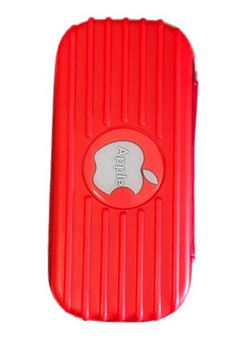 تصویر جامدادی لایت استار کد 901 (قرمز - طرح اپل)