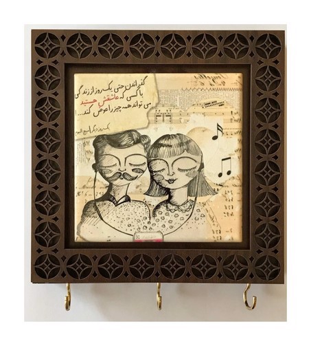 تصویر جاکلیدی کاشی دیواری