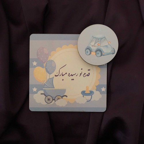 تصویر گیفت چوبی