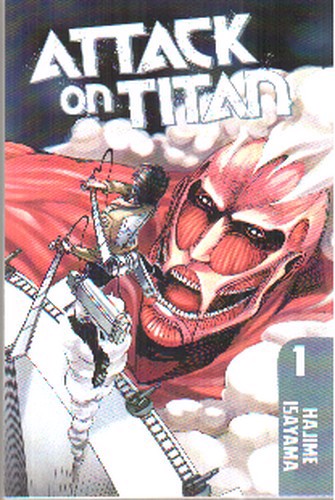 تصویر کتاب Attack on titan 1