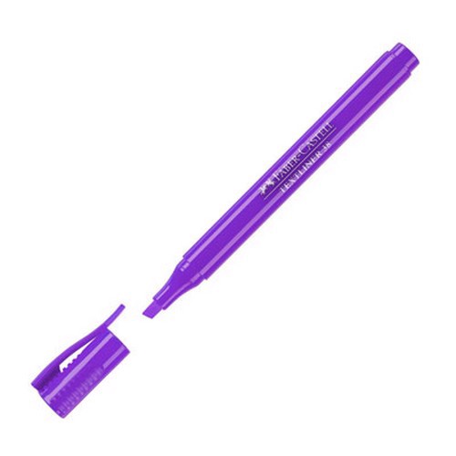 تصویر هایلایتر اسلیم 38 بنفش فابرکاستل (Faber-Castell)
