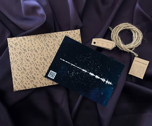 تصویر کارت پستال (با اسکن صدا)