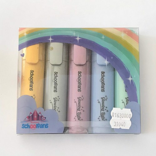 تصویر هایلایتر 5 عددی متالیک اسکول فنس