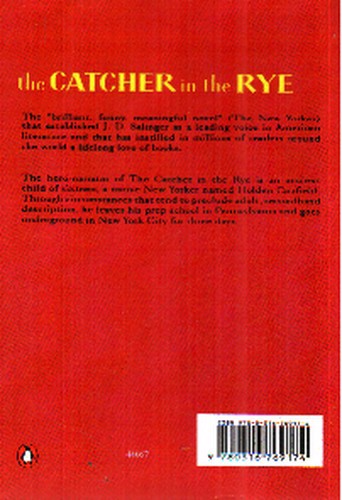تصویر کتاب The Catcher In The Rye