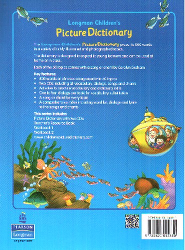 تصویر کتاب Longman Childrens Picture Dictionary (+DVD) (لانگمن چیلدرن پیکچر دیکشنری)