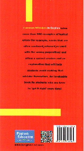 تصویر کتاب Common Mistakes In English