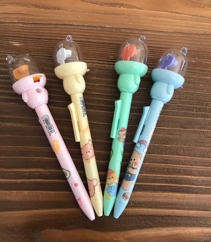 تصویر روان نویس خرس بازی دار فانتزی (صورتی)