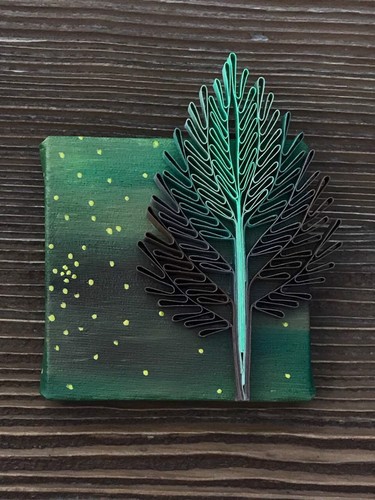 تصویر مینی تابلو طرح درخت