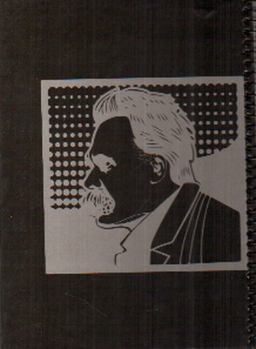 تصویر دفترچه مشکی کد 204