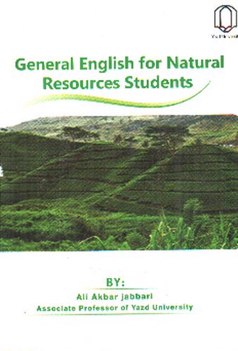 تصویر کتاب General English for Natural Resources Students