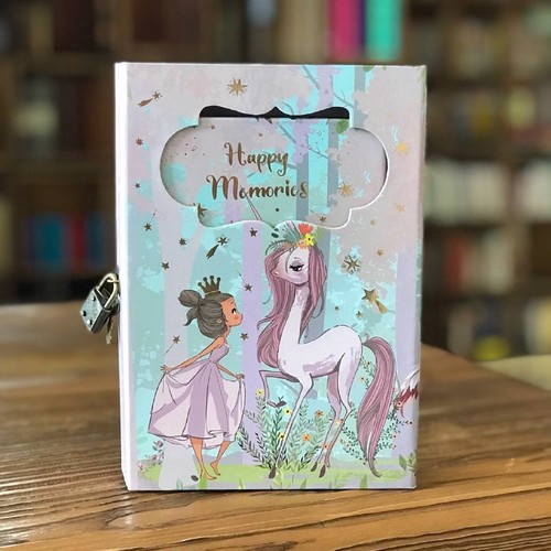 تصویر دفتر خاطرات قفل دار کینگ (طرح 1)