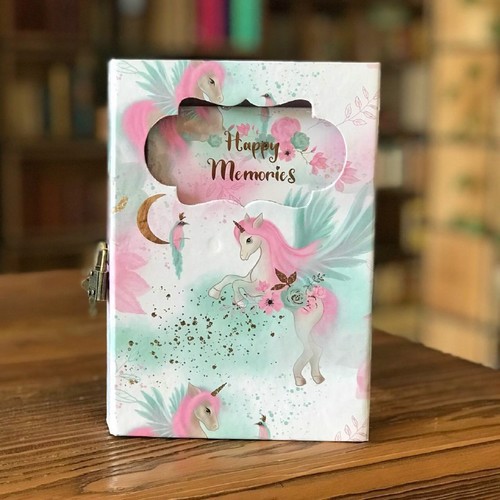 تصویر دفتر خاطرات قفل دار کینگ (طرح 2)