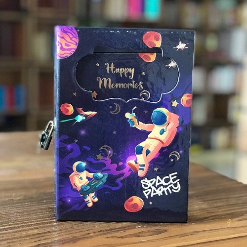 تصویر دفتر خاطرات قفل دار کینگ (طرح 5)