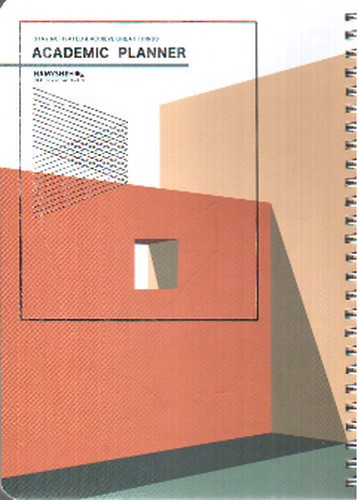 تصویر دفتر یادداشت برنامه ریزی پلنر آکادمیک (academic planner)