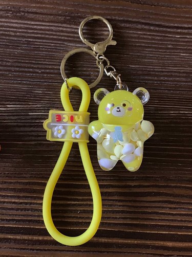 تصویر جاکلیدی آکواریومی فانتزی خرس (زرد) (کد 7472)