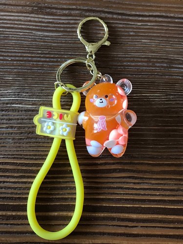 تصویر جاکلیدی آکواریومی فانتزی خرس (نارنجی) (کد 7472)