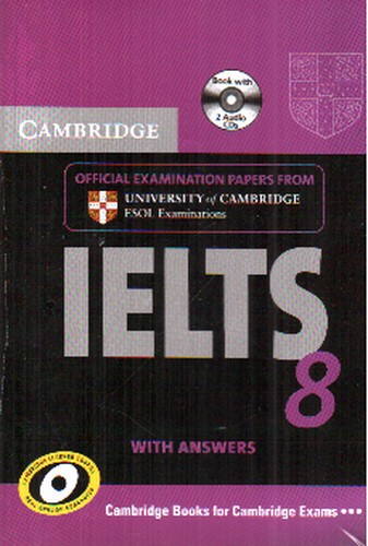 تصویر کتاب Cambridge IELTS 8 (‭with answers)