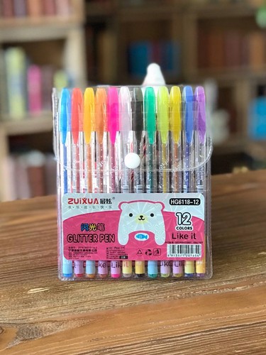 تصویر خودکار 12 رنگ اکلیلی بدنه شفاف کد 6118