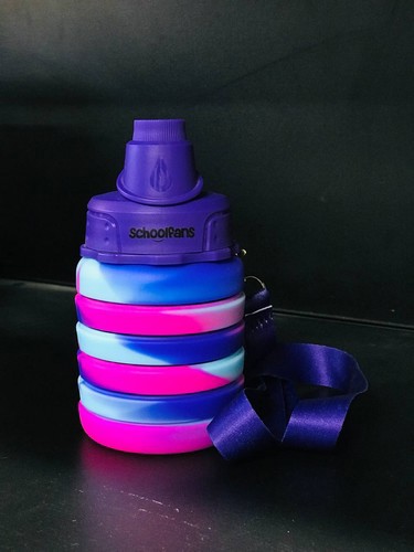 تصویر قمقمه آرکاردنوئی سیلیکونی تاشو اسکول فنس کد 9344