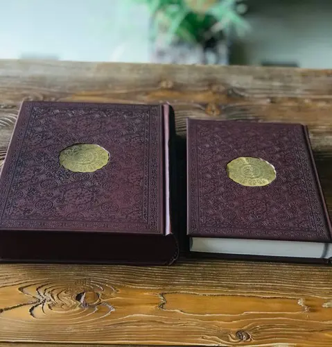 تصویر کتاب قرآن کریم (جعبه دار) (پلاک دار)