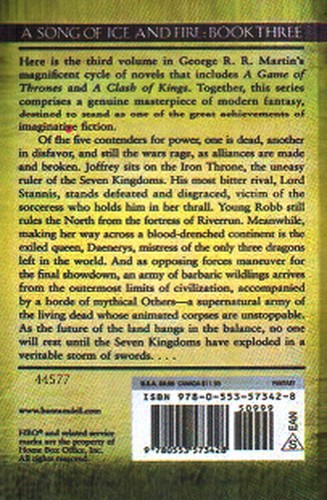 تصویر کتاب Game Of Thrones (A Storm Of Swords‭)