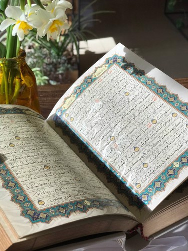 تصویر کتاب قرآن عروس سفید (معطر) (جیبی) (جعبه دار)