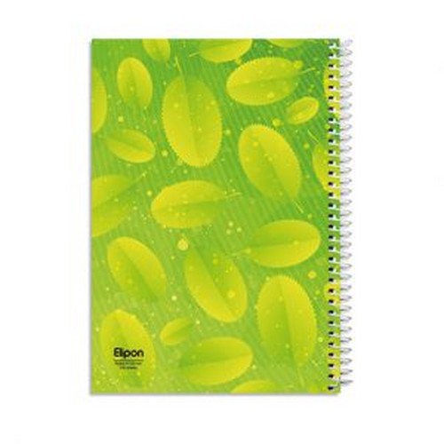 تصویر دفتر 100 برگ تک خط سیمی کلاسیک مجلد الیپپون (کد 2781284)