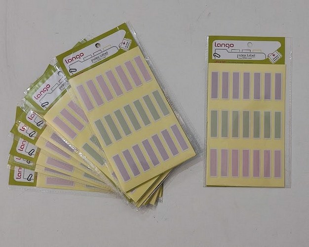 تصویر لیبل اسم  پاستلی کد 421