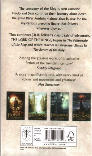 تصویر کتاب Lord Of The Rings 2 (The Tow Towers‭)‭