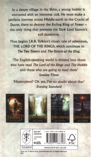 تصویر کتاب Lord Of The Rings 1 (The Fellowship Of The Ring‭)