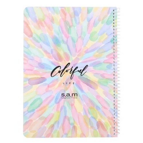 تصویر دفتر 100 برگ سیمی کلاسیک سم (کد 1)