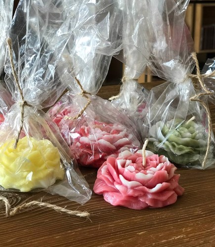 تصویر شمع طرح گل (کد 5)