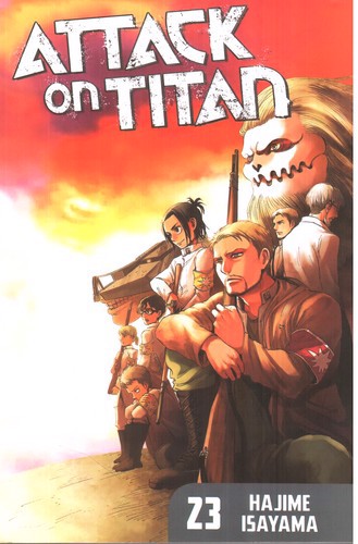 تصویر کتاب Attack on titan 23