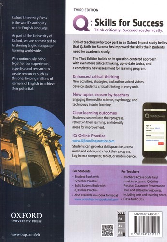 تصویر کتاب Skills For Success Intro (3 Edition‭)
