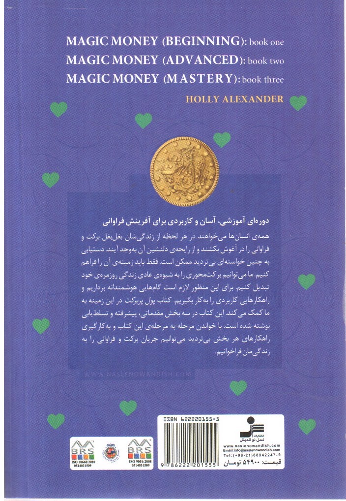 تصویر کتاب پول پر برکت