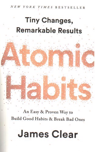 تصویر کتاب Atomic Habits‌ (عادت های اتمی)