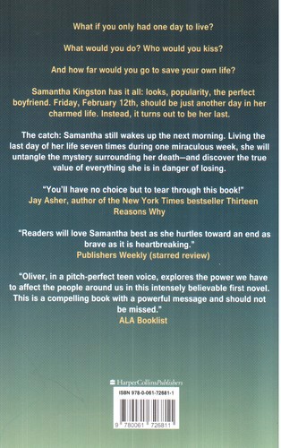 تصویر کتاب Before I Fall (پیش از آنکه بمیرم)