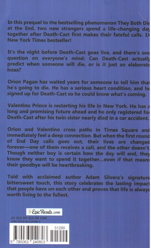 تصویر کتاب The First To Die At The End (اولین کسی که در نهایت می میرد)