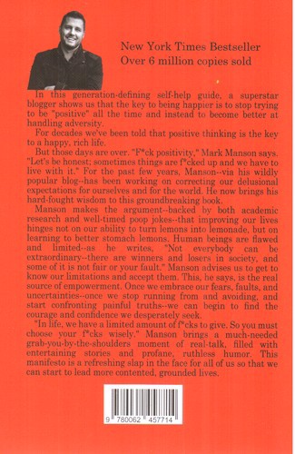 تصویر کتاب The subtle Art Of Not Giving A Fuck (هنر ظریف بی خیالی)