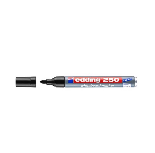 تصویر ماژیک وایت برد 360 ادینگ  (مشکی) (Edding)