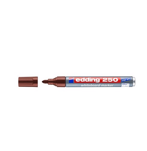 تصویر ماژیک وایت برد 360 ادینگ  (قهوه ای) (Edding)